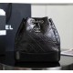 0528 Backpack Distressed Calfskin and Gold Metallic Black 0528 Backpack Distressed Calfskin and Gold Metallic Black
