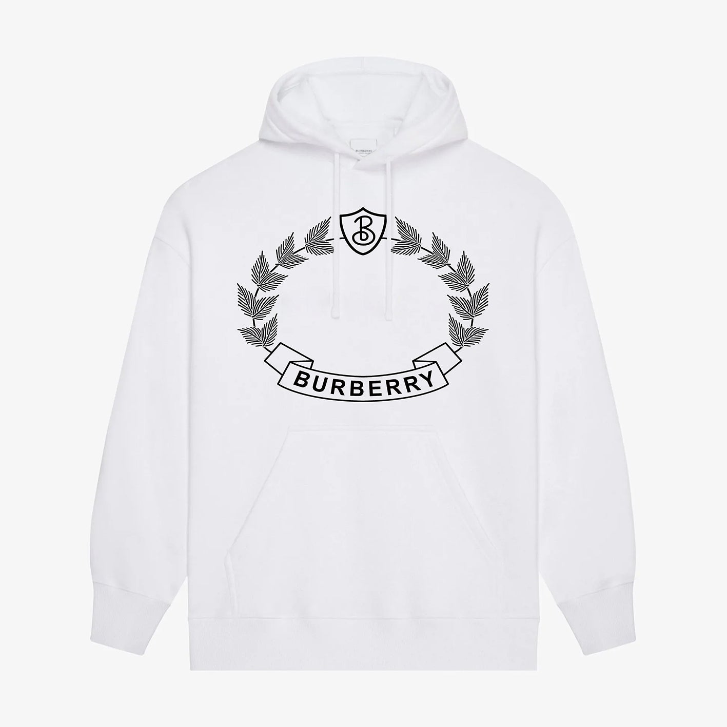 Oak Leaf Crest Print Hoodie Oak Leaf Crest Print Hoodie