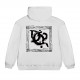 Square Blue Print Hoodie Square Blue Print Hoodie