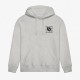 Square Blue Print Hoodie Square Blue Print Hoodie
