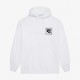 Square Blue Print Hoodie Square Blue Print Hoodie