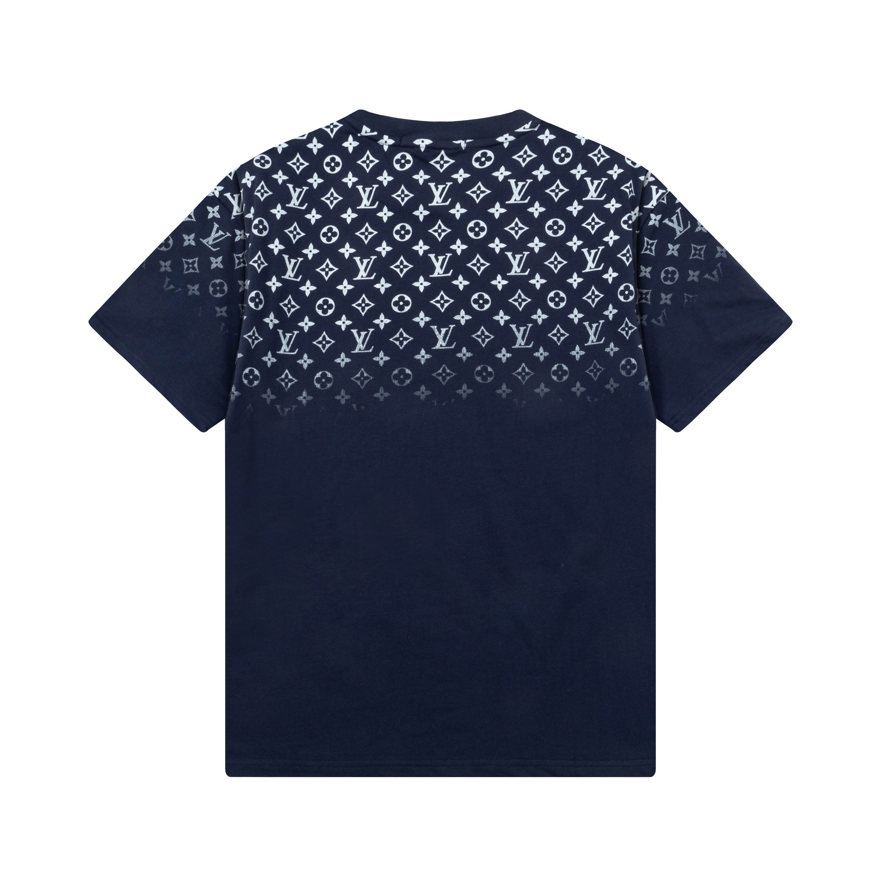 Gradient Print T-shirt Gradient Print T-shirt