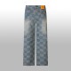 1014 High quality jacquard heavy wash denim pant 1014 High quality jacquard heavy wash denim pant