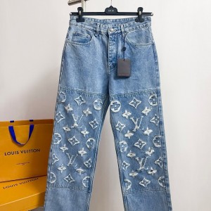 New trend printed jeans
