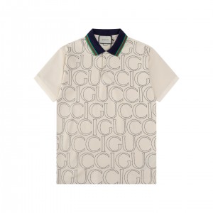 2025ss Full print polo shirt
