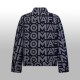 1014 High quality image full print two-tone denim jacket 1014 High quality image full print two-tone denim jacket