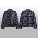 1014 High quality image full print two-tone denim jacket 1014 High quality image full print two-tone denim jacket