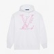 Pink Classic Letter Print Hoodie Pink Classic Letter Print Hoodie
