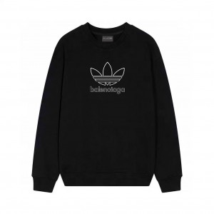 Hollow Letter Print Sweatshirt