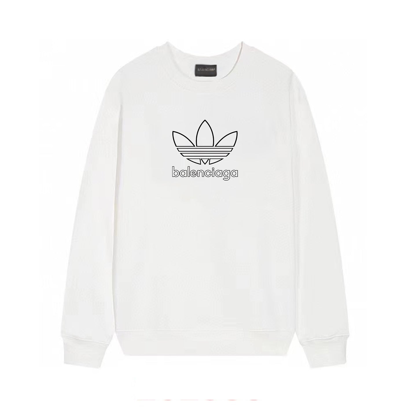 Hollow Letter Print Sweatshirt Hollow Letter Print Sweatshirt