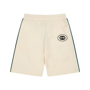Classic red and green webbing spliced ​​shorts
