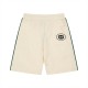 Classic red and green webbing spliced shorts Classic red and green webbing spliced shorts