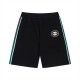 Classic red and green webbing spliced shorts Classic red and green webbing spliced shorts
