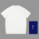 0528 Jacquard classic letter woolen short-sleeved T-shirt 0528 Jacquard classic letter woolen short-sleeved T-shirt