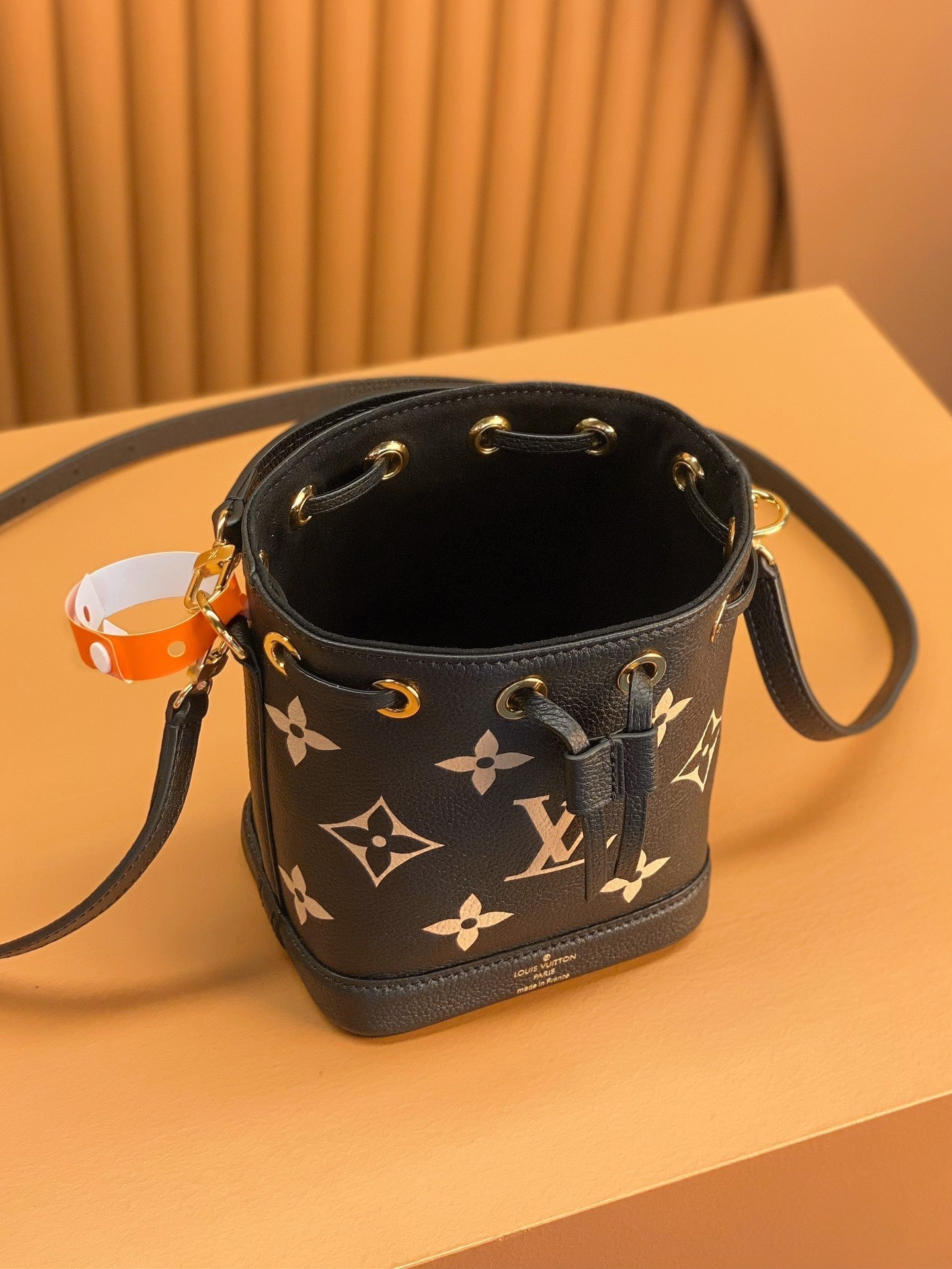 0528 Nano Noé Bicolour Monogram Empreinte Leather 0528 Nano Noé Bicolour Monogram Empreinte Leather