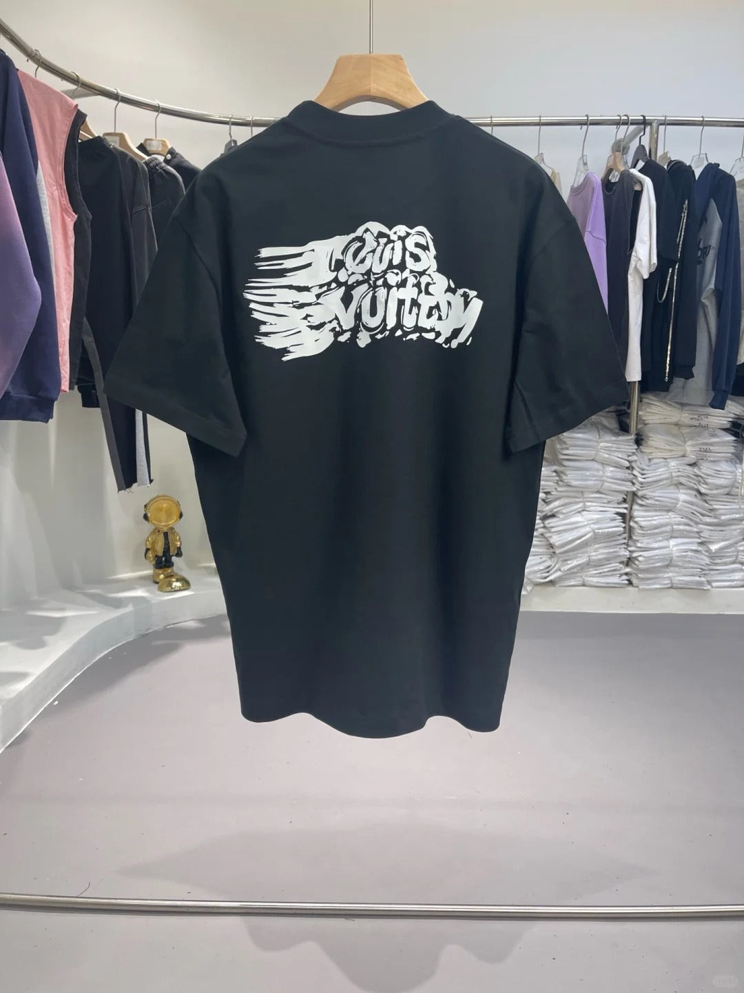 0528 imprinted logo crew neck T-shirt 0528 imprinted logo crew neck T-shirt