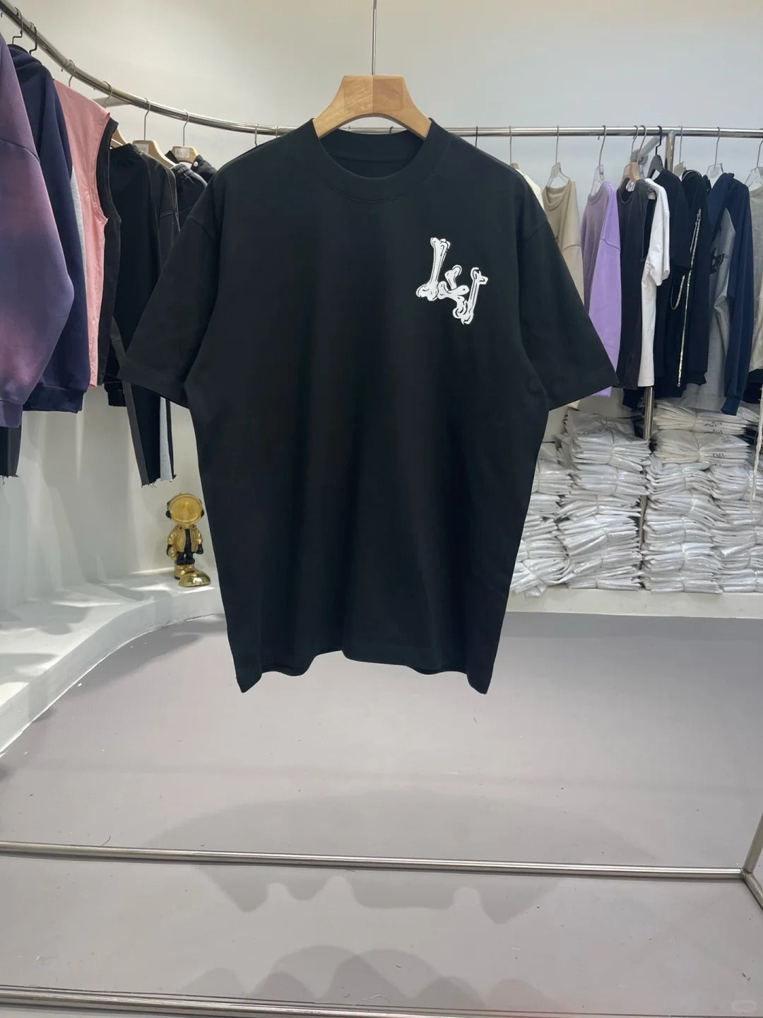 0528 imprinted logo crew neck T-shirt 0528 imprinted logo crew neck T-shirt