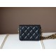 0528 Black Quilted Caviar Belt Bag Aged Gold Hardware 0528 Black Quilted Caviar Belt Bag Aged Gold Hardware