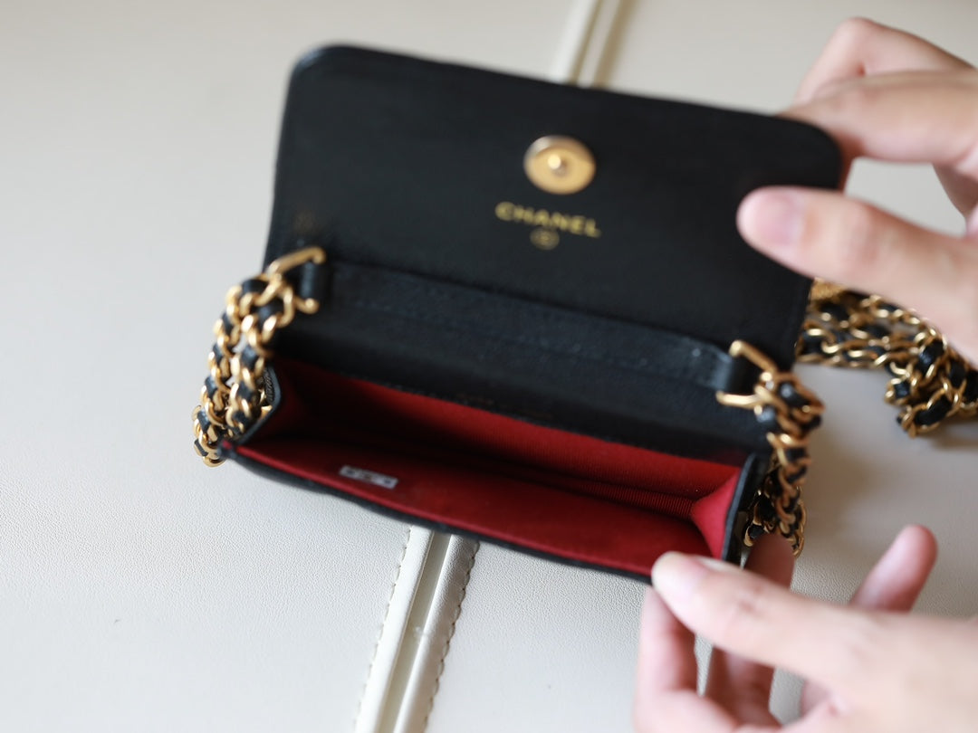 0528 Black Quilted Caviar Belt Bag Aged Gold Hardware 0528 Black Quilted Caviar Belt Bag Aged Gold Hardware