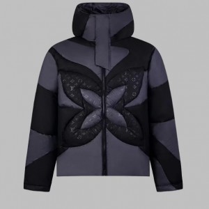 1014 High quality picture shot thick windproof down jacket