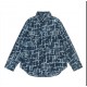 Tassel jacquard denim shirt Tassel jacquard denim shirt