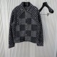 Design plaid denim jacket Design plaid denim jacket