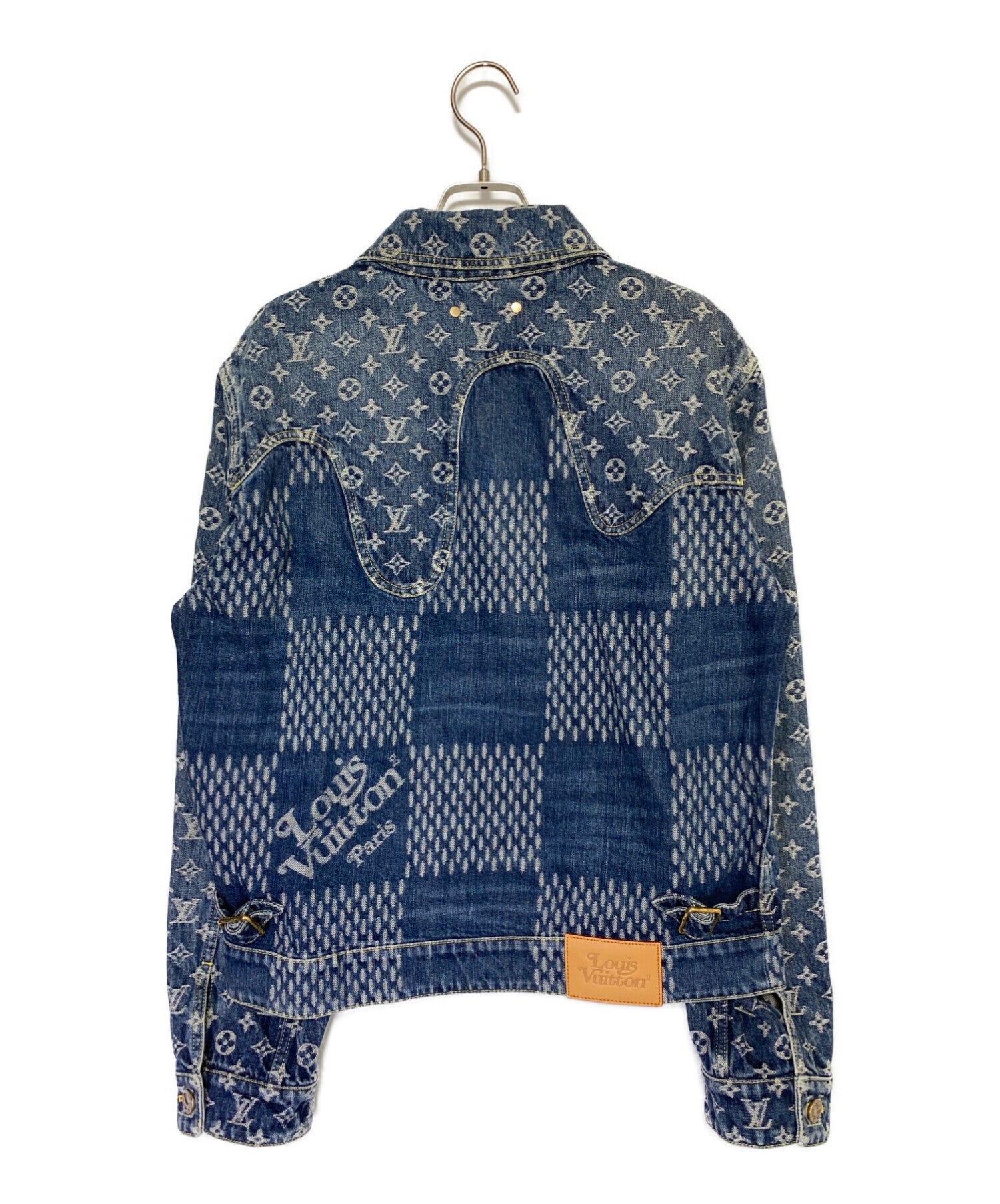 Design plaid denim jacket Design plaid denim jacket