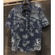 Vintage Printed Denim Set Vintage Printed Denim Set