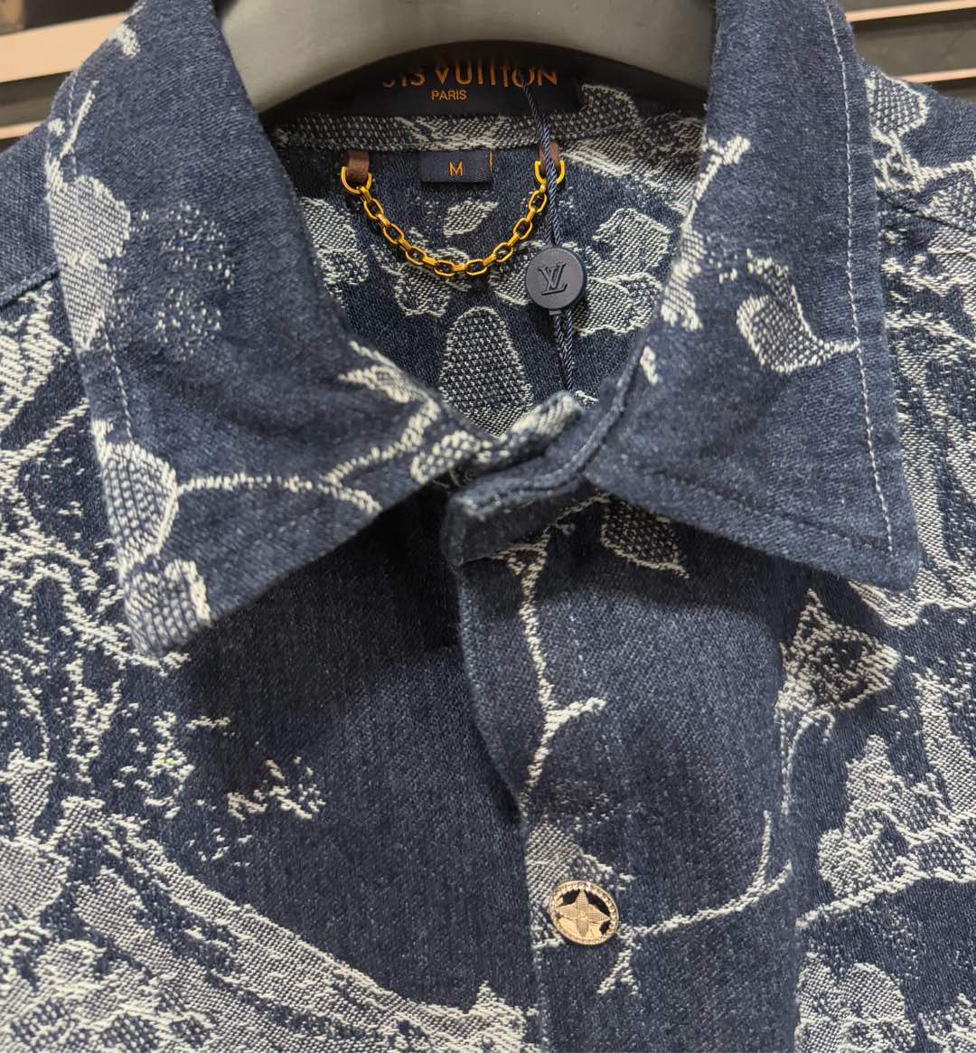 Vintage Printed Denim Set Vintage Printed Denim Set