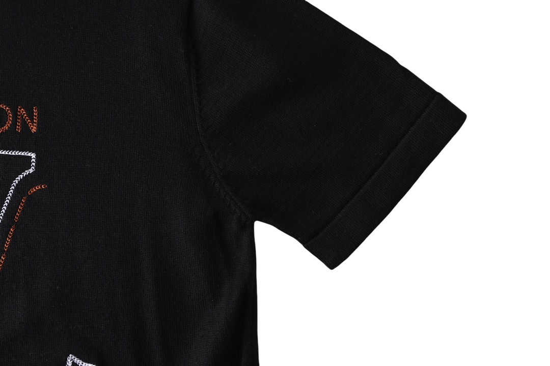 Classic jacquard knit lapel polo Classic jacquard knit lapel polo