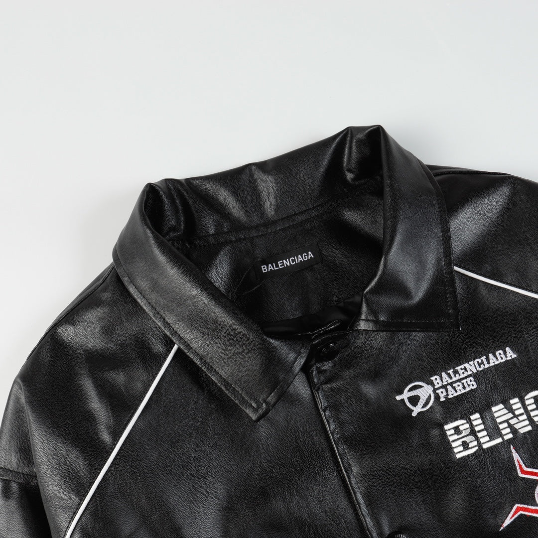0818 New fall/winter blockbuster baseball leather jacket 0818 New fall/winter blockbuster baseball leather jacket