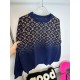New autumn and winter color matching sweater New autumn and winter color matching sweater