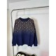 New autumn and winter color matching sweater New autumn and winter color matching sweater