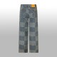 1014 High quality jacquard heavy wash denim pant 1014 High quality jacquard heavy wash denim pant