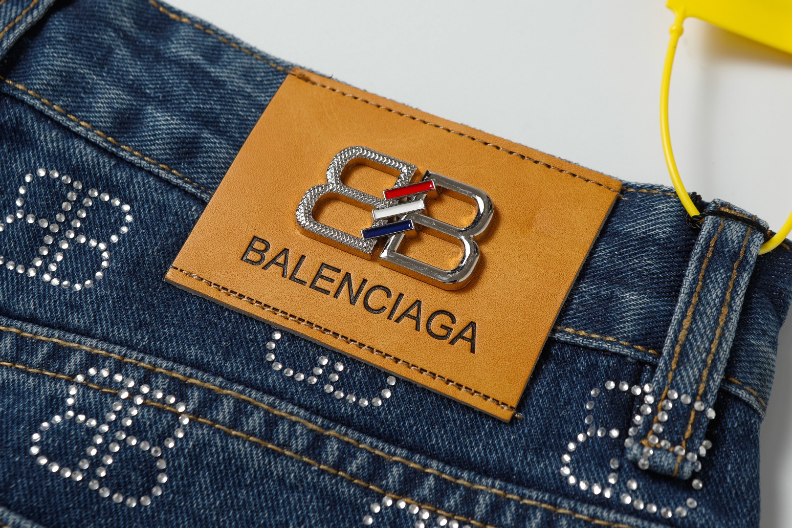 Starry diamond-set jeans Starry diamond-set jeans
