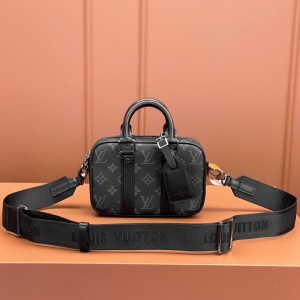0528 Nano Porte Documents Voyage Monogram Eclipse