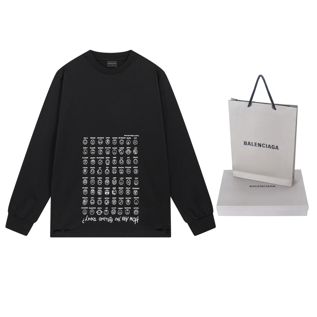 1105 New classic print base long-sleeved shirt 1105 New classic print base long-sleeved shirt