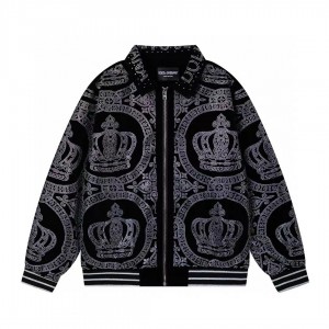 New diamond encrusted heavy craft denim jacket