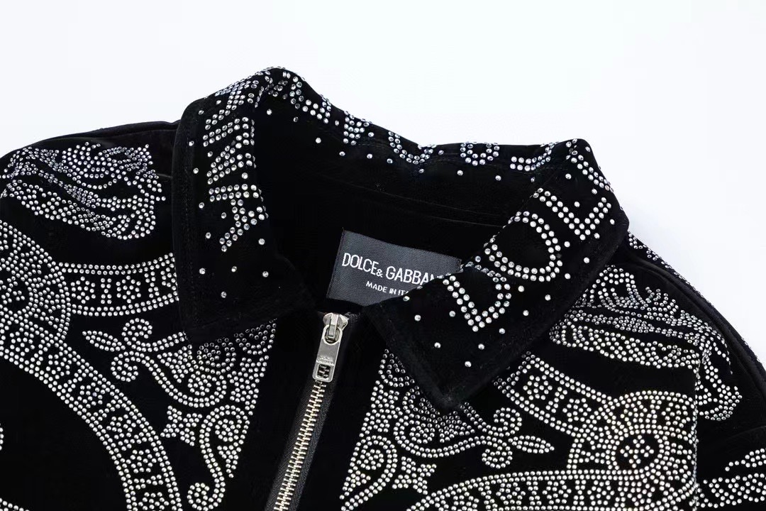 New diamond encrusted heavy craft denim jacket New diamond encrusted heavy craft denim jacket