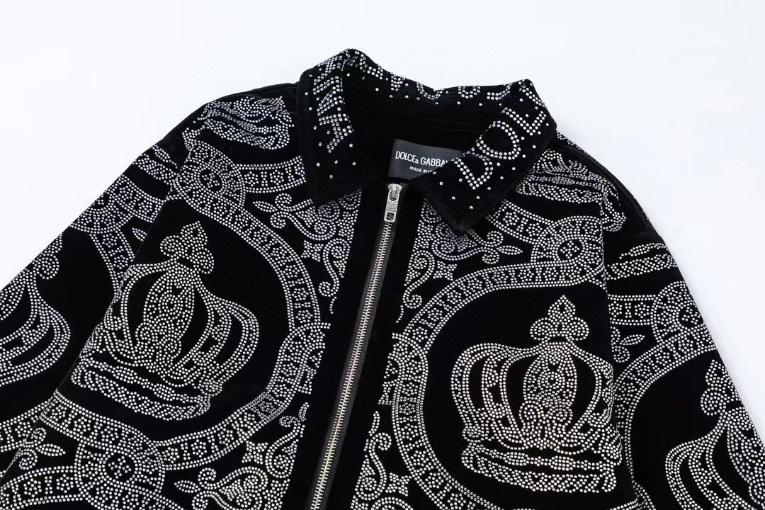 New diamond encrusted heavy craft denim jacket New diamond encrusted heavy craft denim jacket
