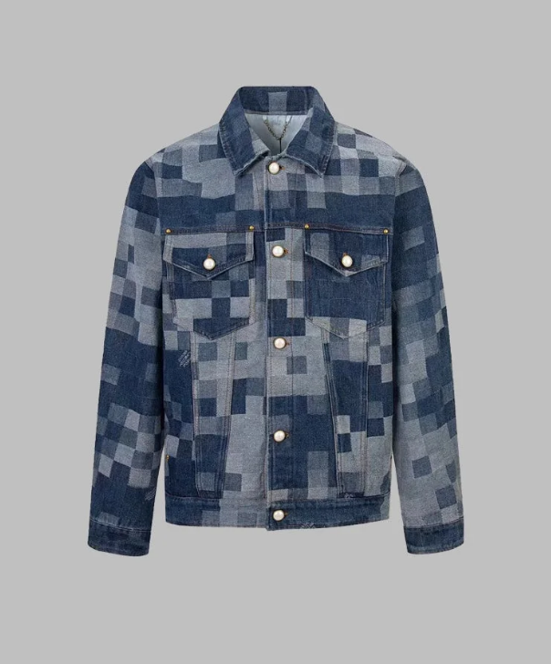 1014 High quality jacquard heavy wash jacket 1014 High quality jacquard heavy wash jacket