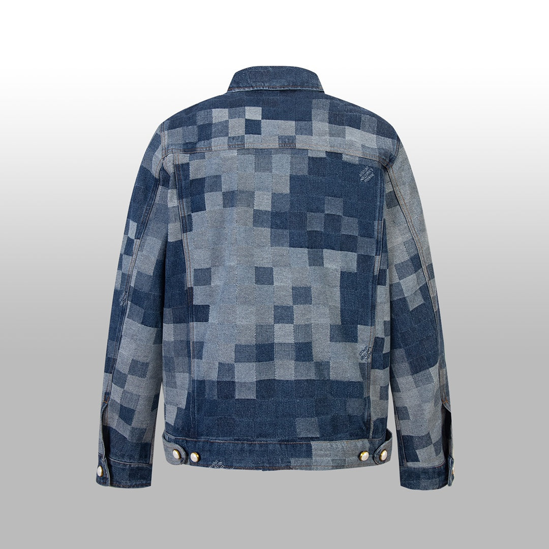 1014 High quality jacquard heavy wash jacket 1014 High quality jacquard heavy wash jacket