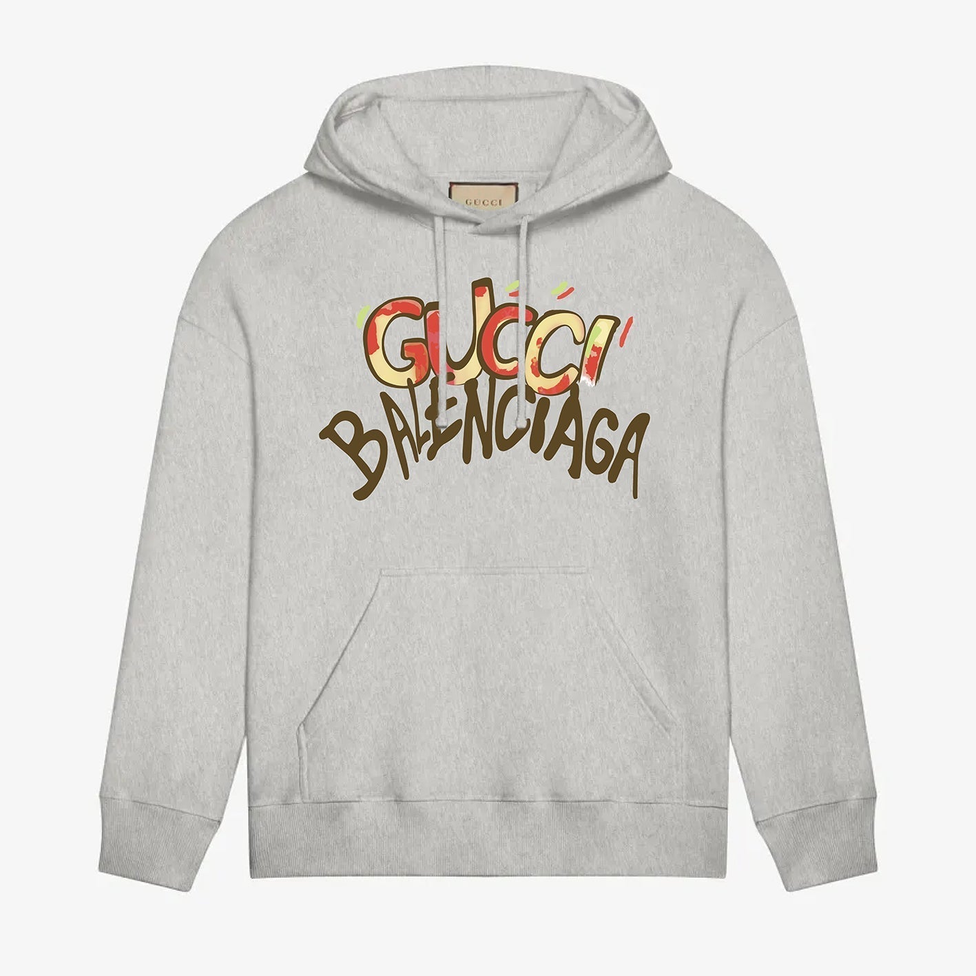 Gradient Letter Print Hoodie Gradient Letter Print Hoodie