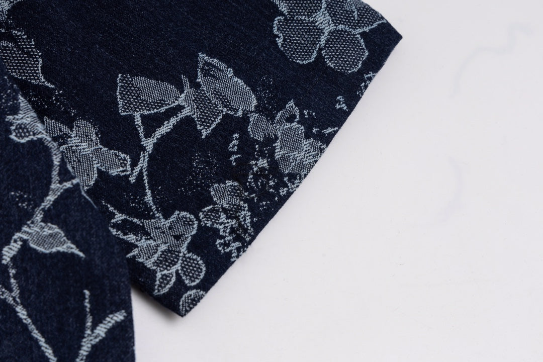 0617 New denim short-sleeved shirt 0617 New denim short-sleeved shirt