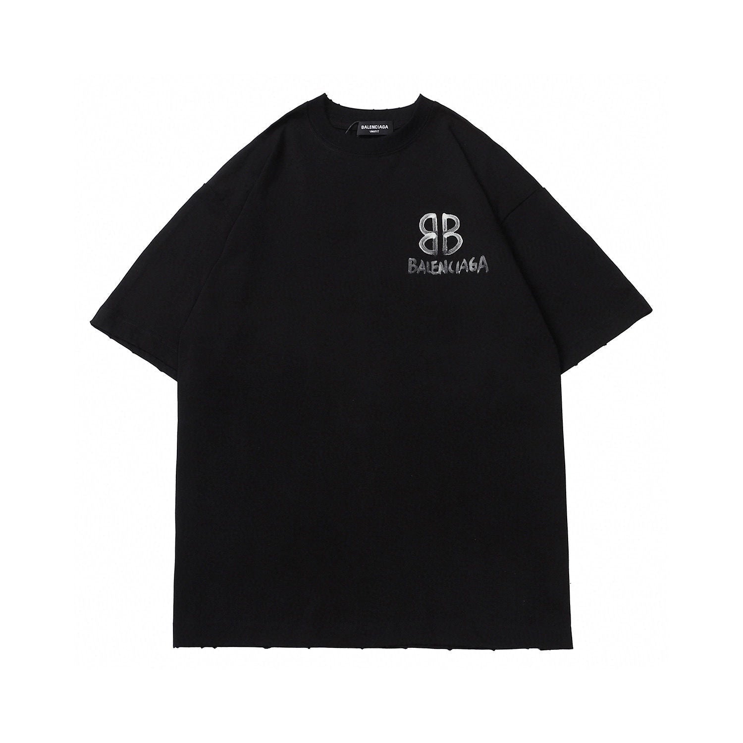 0528 Hole luminous inkjet luminous letter T-shirt 0528 Hole luminous inkjet luminous letter T-shirt