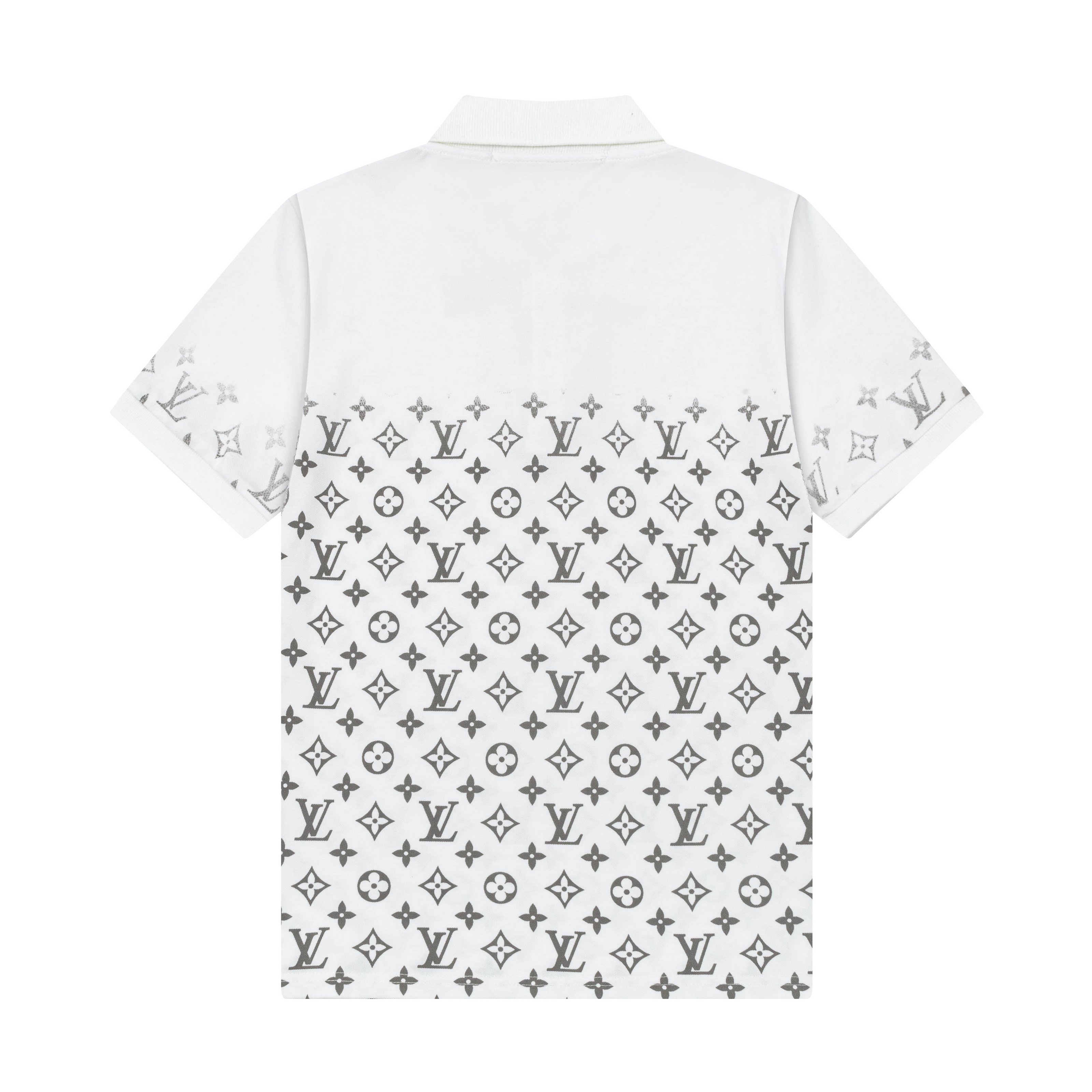 New gradient print polo shirt New gradient print polo shirt