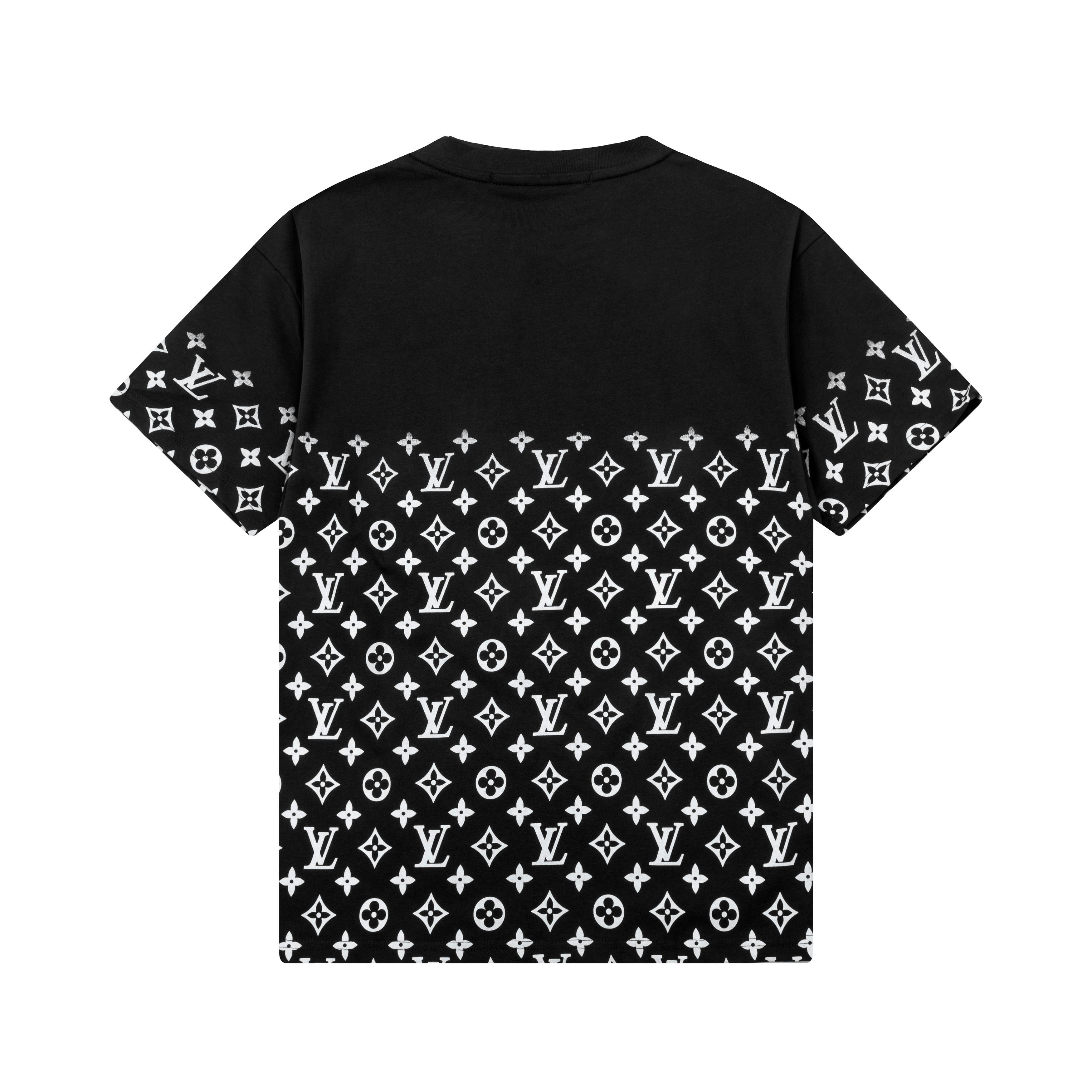 Gradient Print T-shirt Gradient Print T-shirt