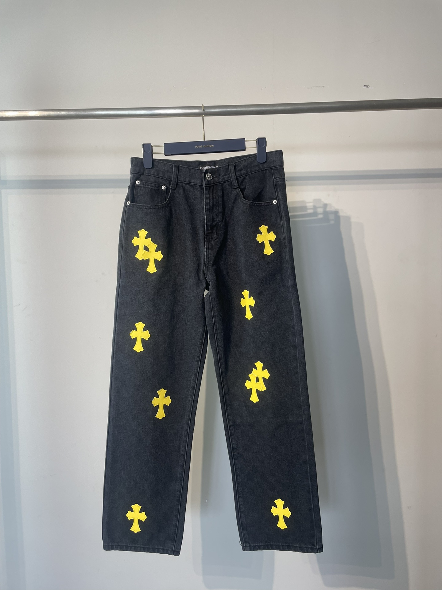 New printed wash jeans New printed wash jeans