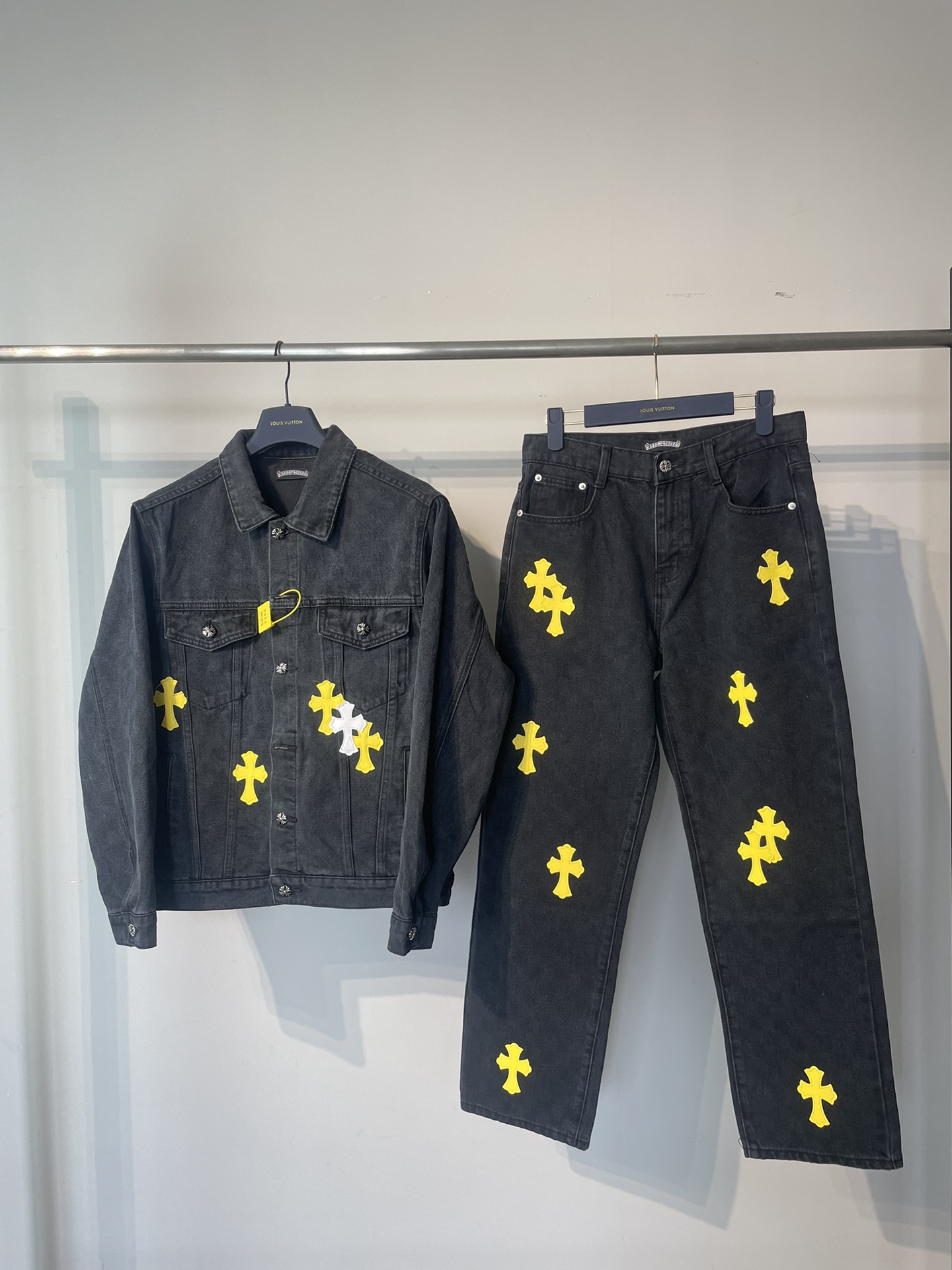 New printed wash jeans New printed wash jeans