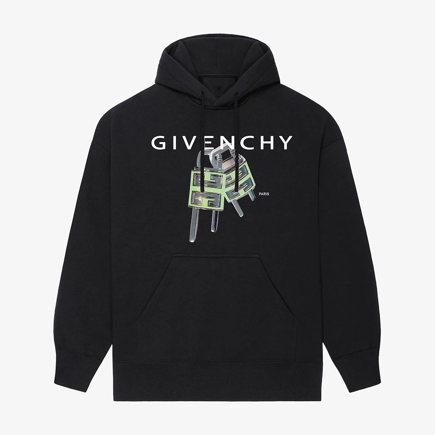 Lock Print Hoodie Lock Print Hoodie